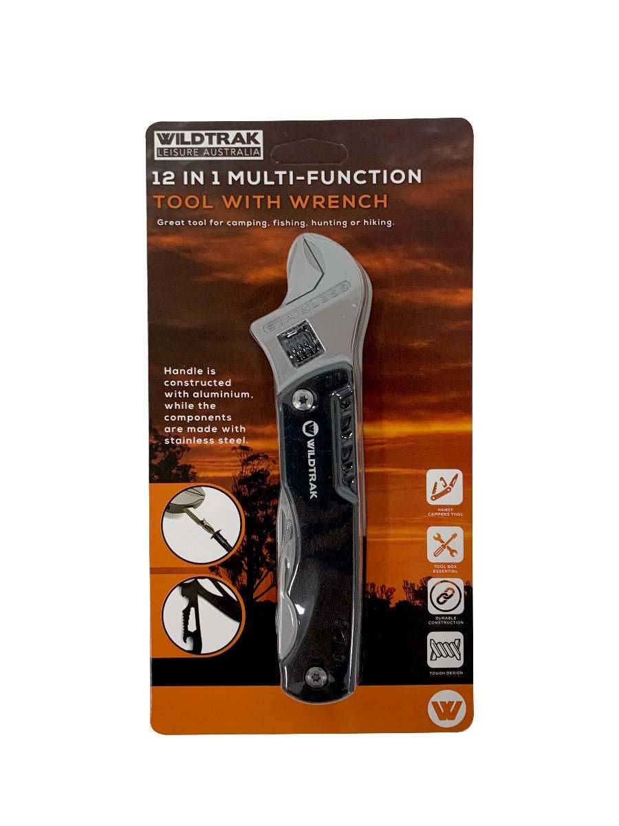 12 in 1 Multi Function Tool with Wrench