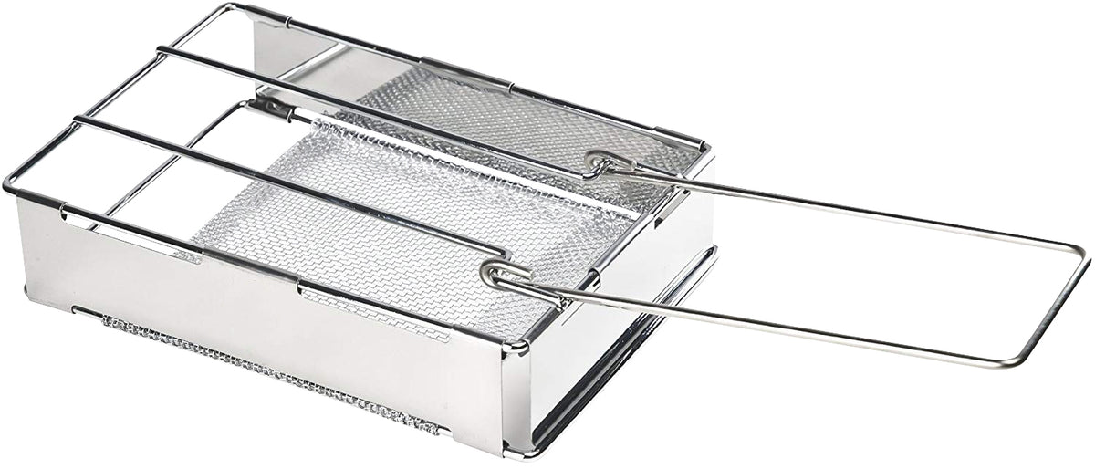 STAINLESS STEEL FOLDING GAUZE TOASTER