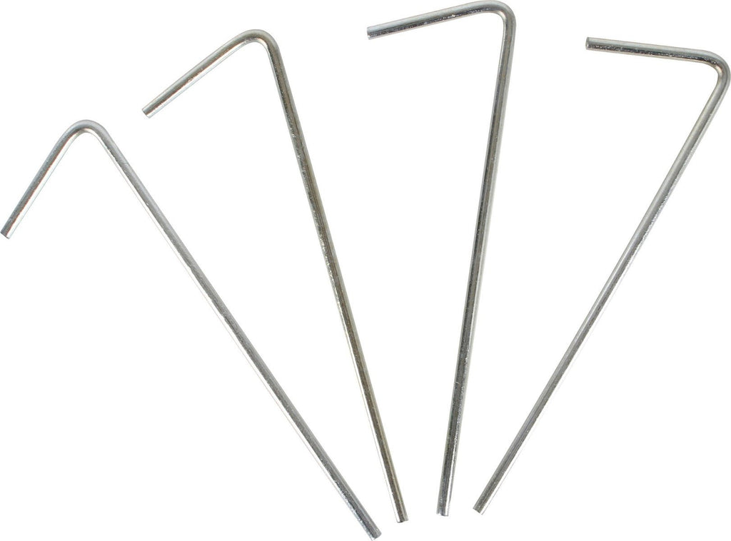 10pk Stainless Steel Tent Pegs 23cm