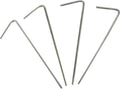 10pk Stainless Steel Tent Pegs 23cm