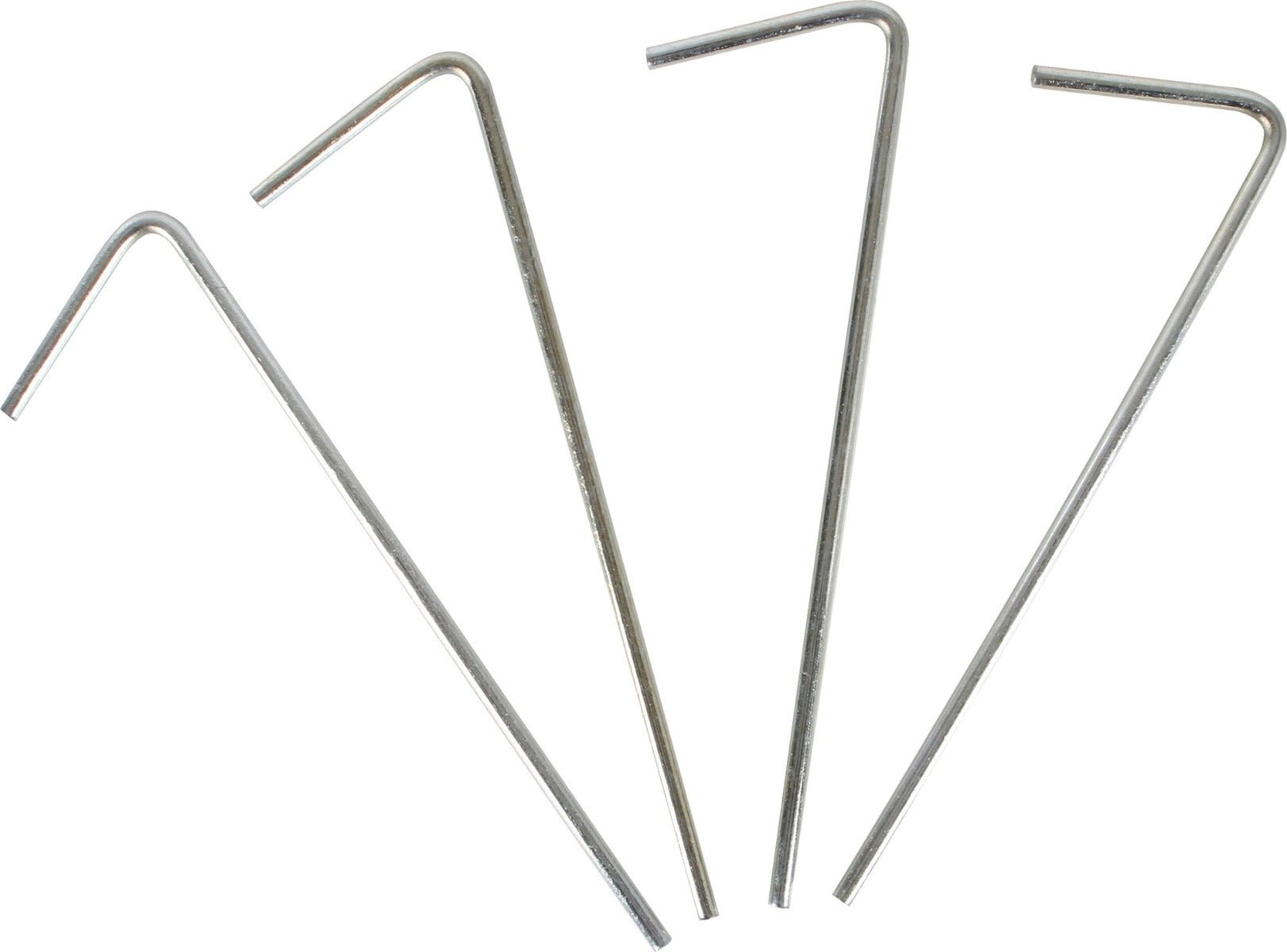 10pk Stainless Steel Tent Pegs 23cm