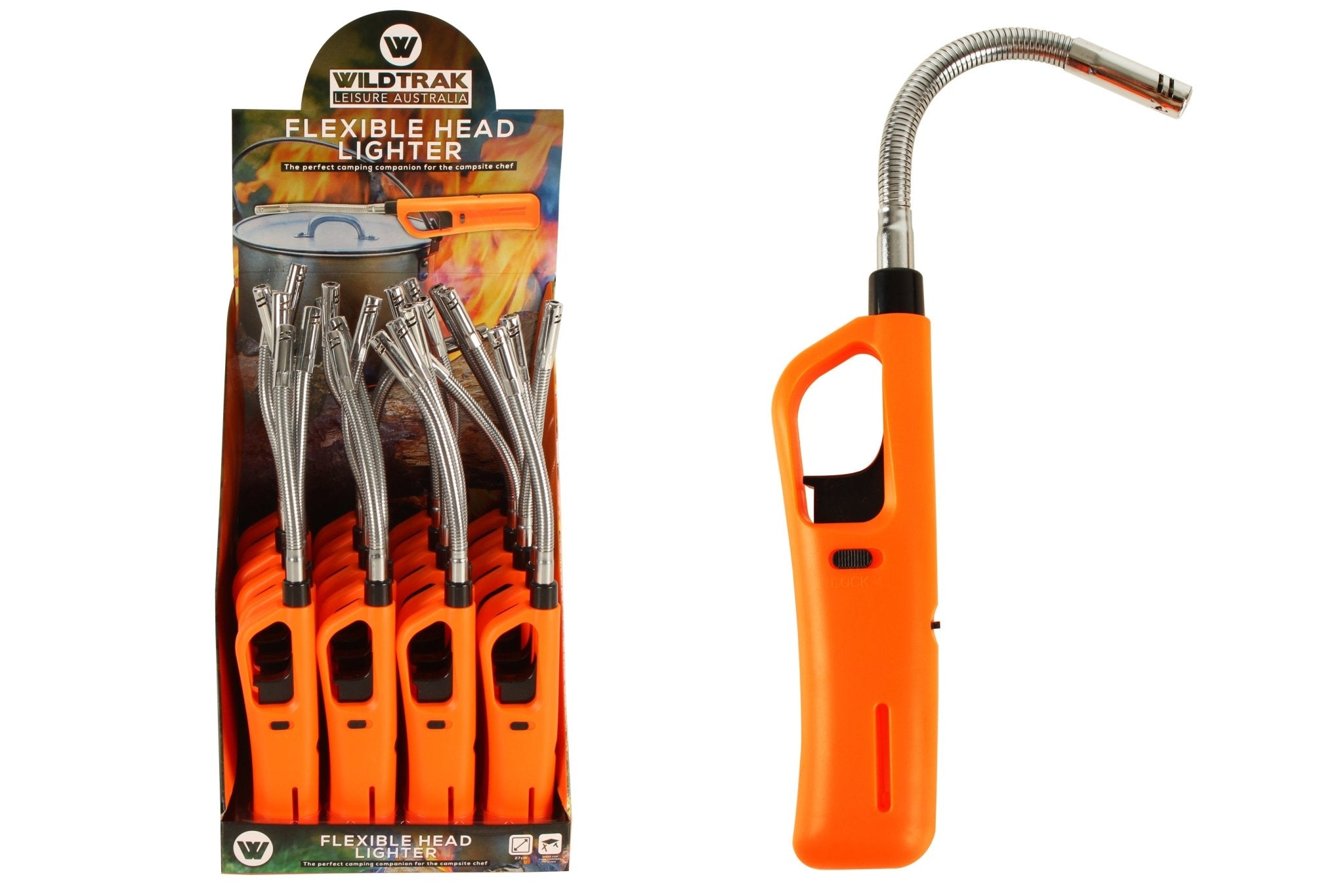 Refillable Flexi-Head BBQ Gas Filled Lighter 27cm
