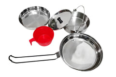 STAINLESS STEEL 1 PERSON MESS KIT