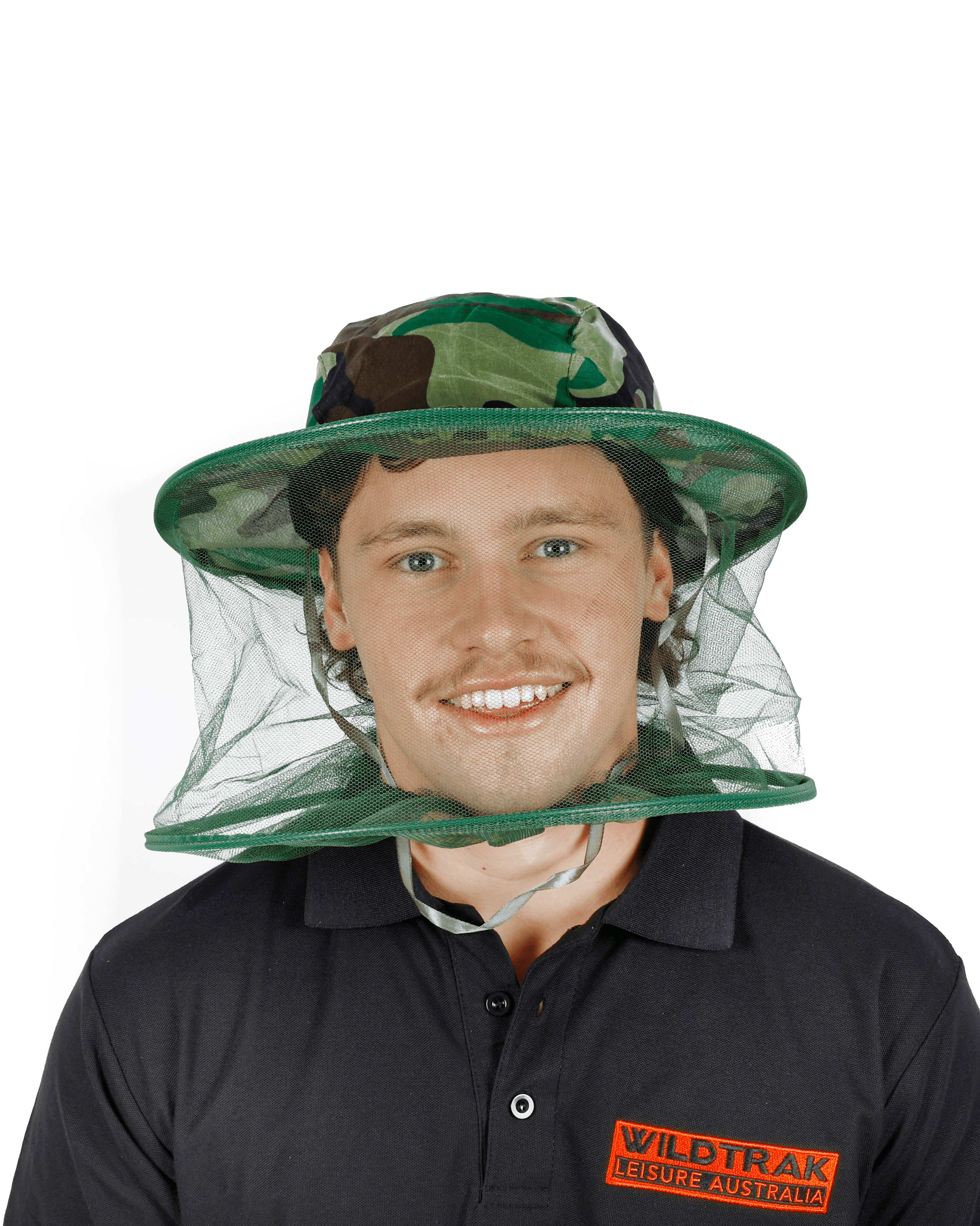 MOSQUITO NET WITH WIDE BRIM HAT