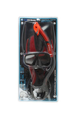 SILICON MASK FIN and SNORKEL SET - ABROLHOS ADULT